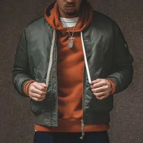 Thick Flight Bomber Tank Jackets