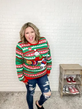 Three Cats Ugly Christmas Sweaters