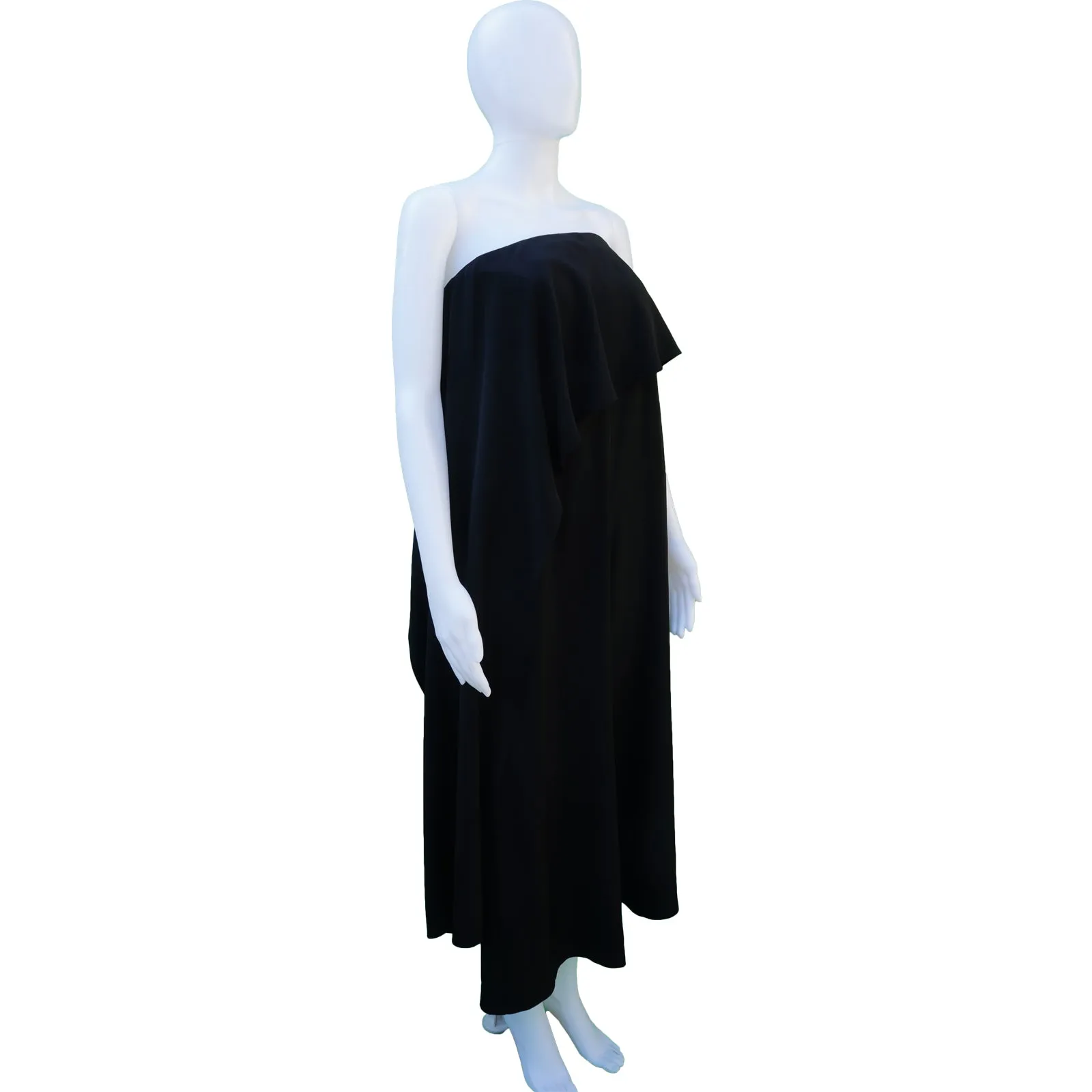 TIBI SILK WIDE-LEG JUMPSUIT