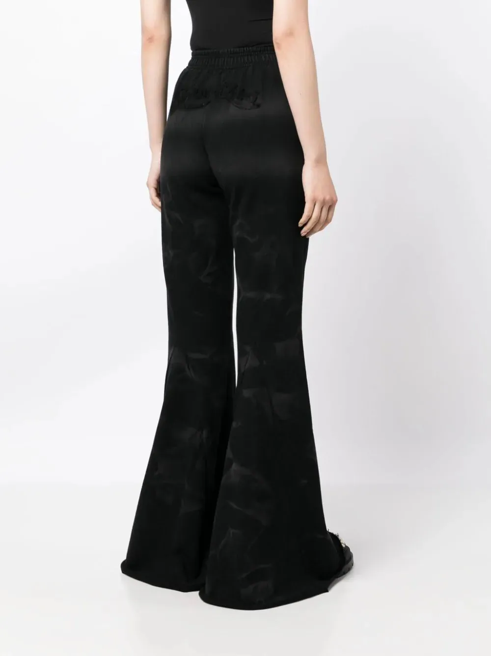 Tie-dye Print Cotton Trousers