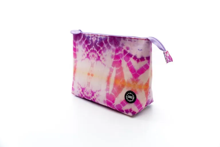 Tie Dye Water Colors Pink 1 M Pouch
