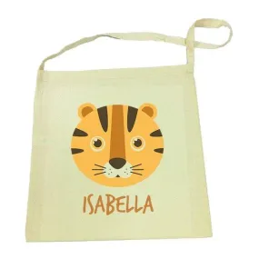 Tiger Calico Tote Bag)