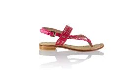 Timika 20mm Flat - Fuschia Bkk & Gold