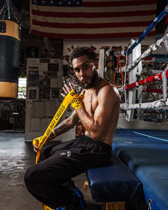 TITLE Boxing Print Hand Wraps 180"