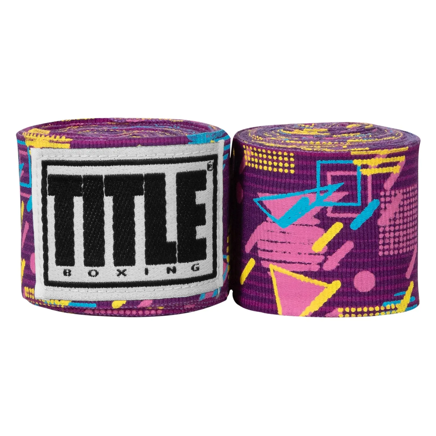 TITLE Boxing Print Hand Wraps 180"