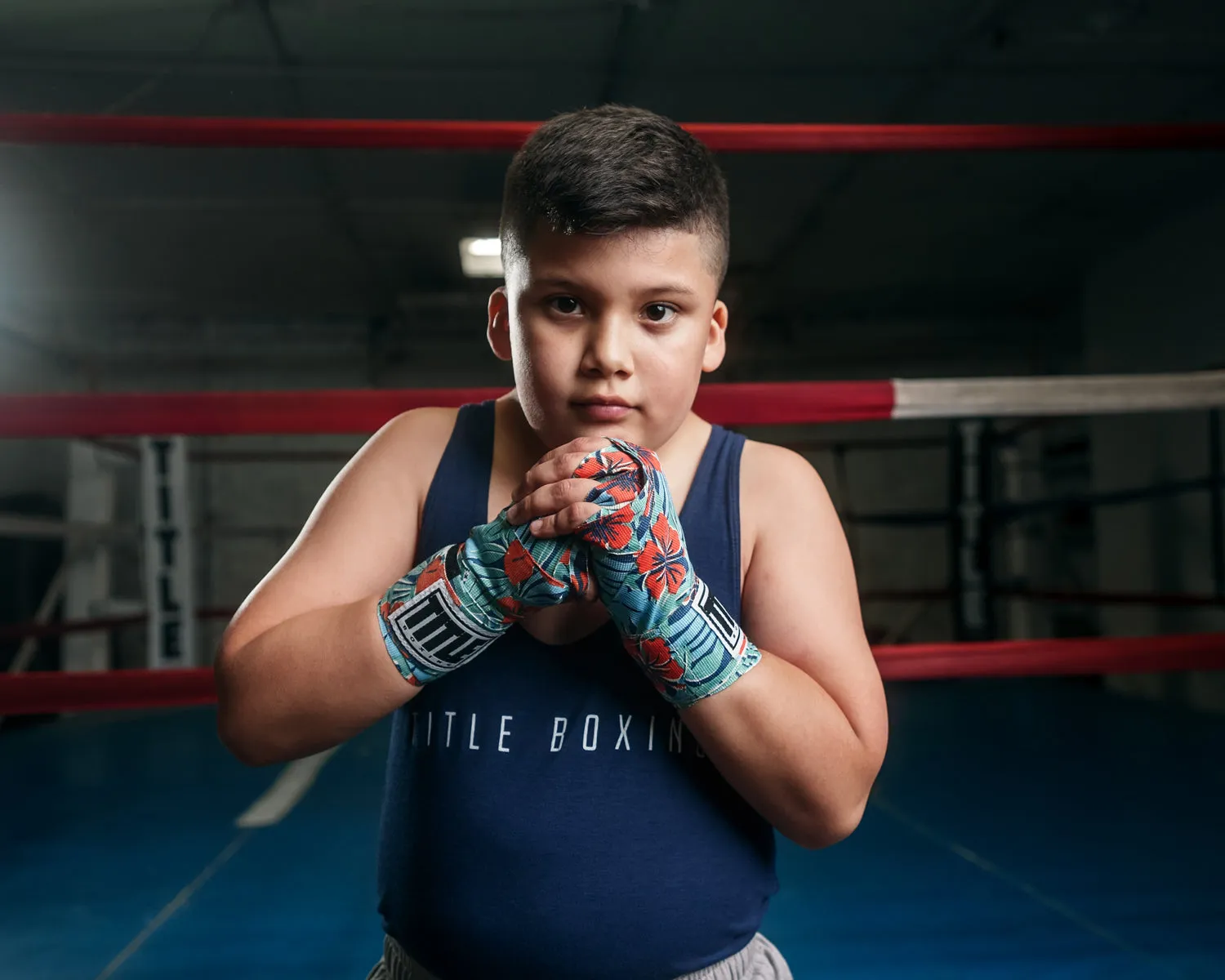 TITLE Boxing Print Hand Wraps 180"