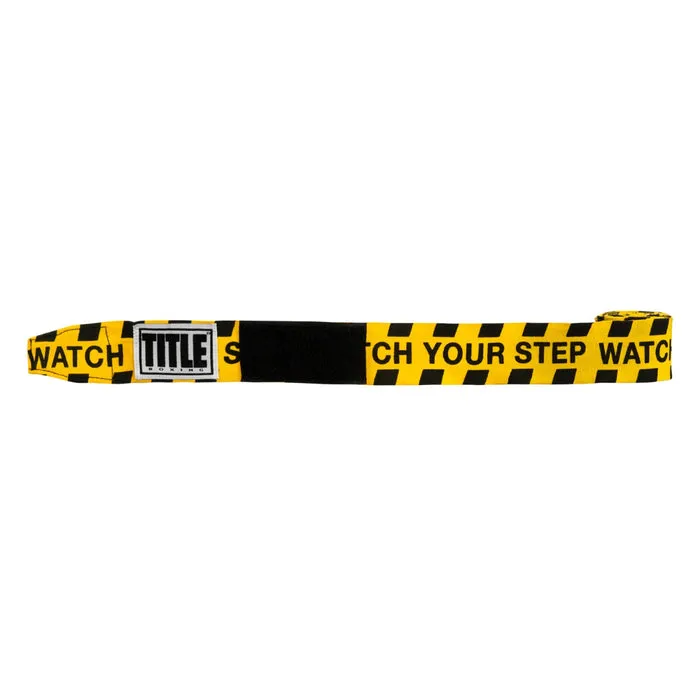 TITLE Boxing Print Hand Wraps 180"
