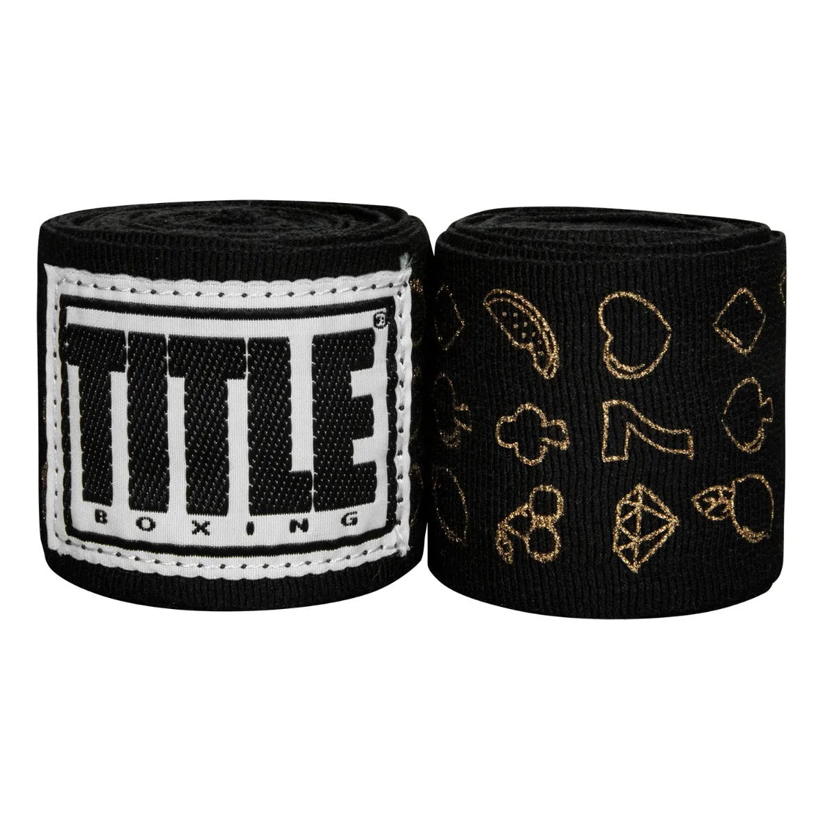 TITLE Boxing Print Hand Wraps 180"