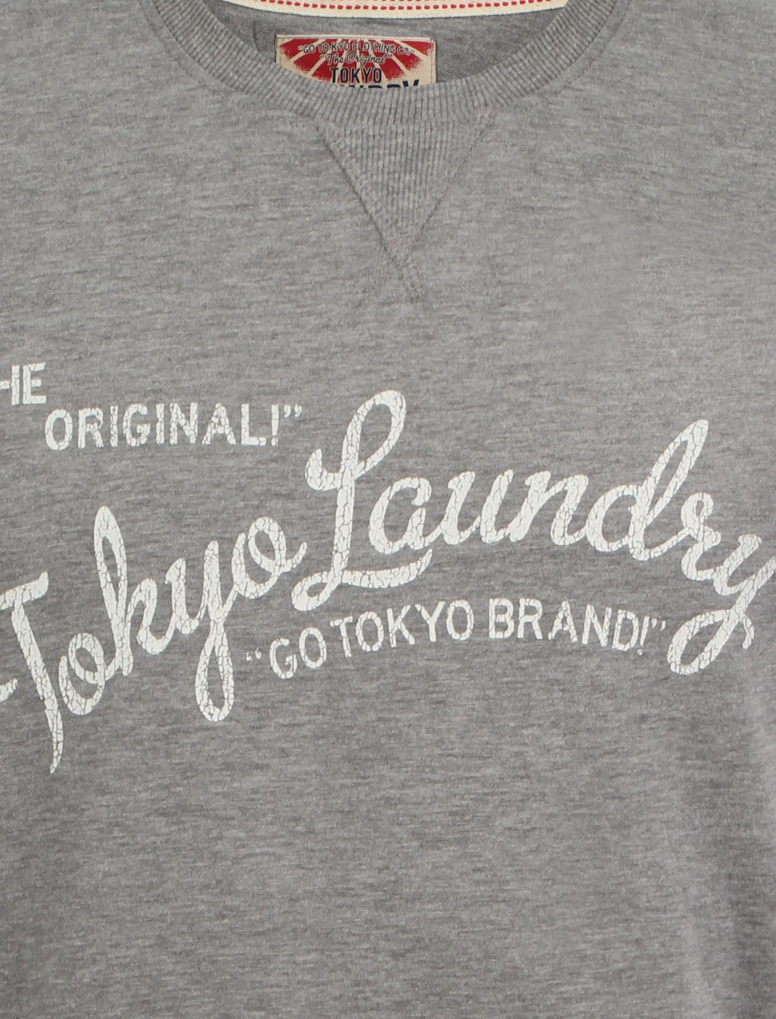 Tokyo Laundry Norman Grey t-shirt