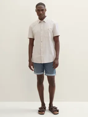 Tom Tailor Josh Denim Short (Dark Wash)