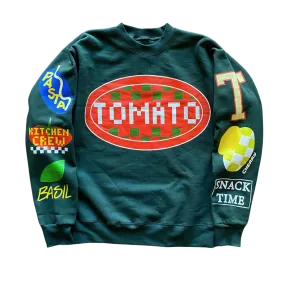 Tomato Text Crewneck