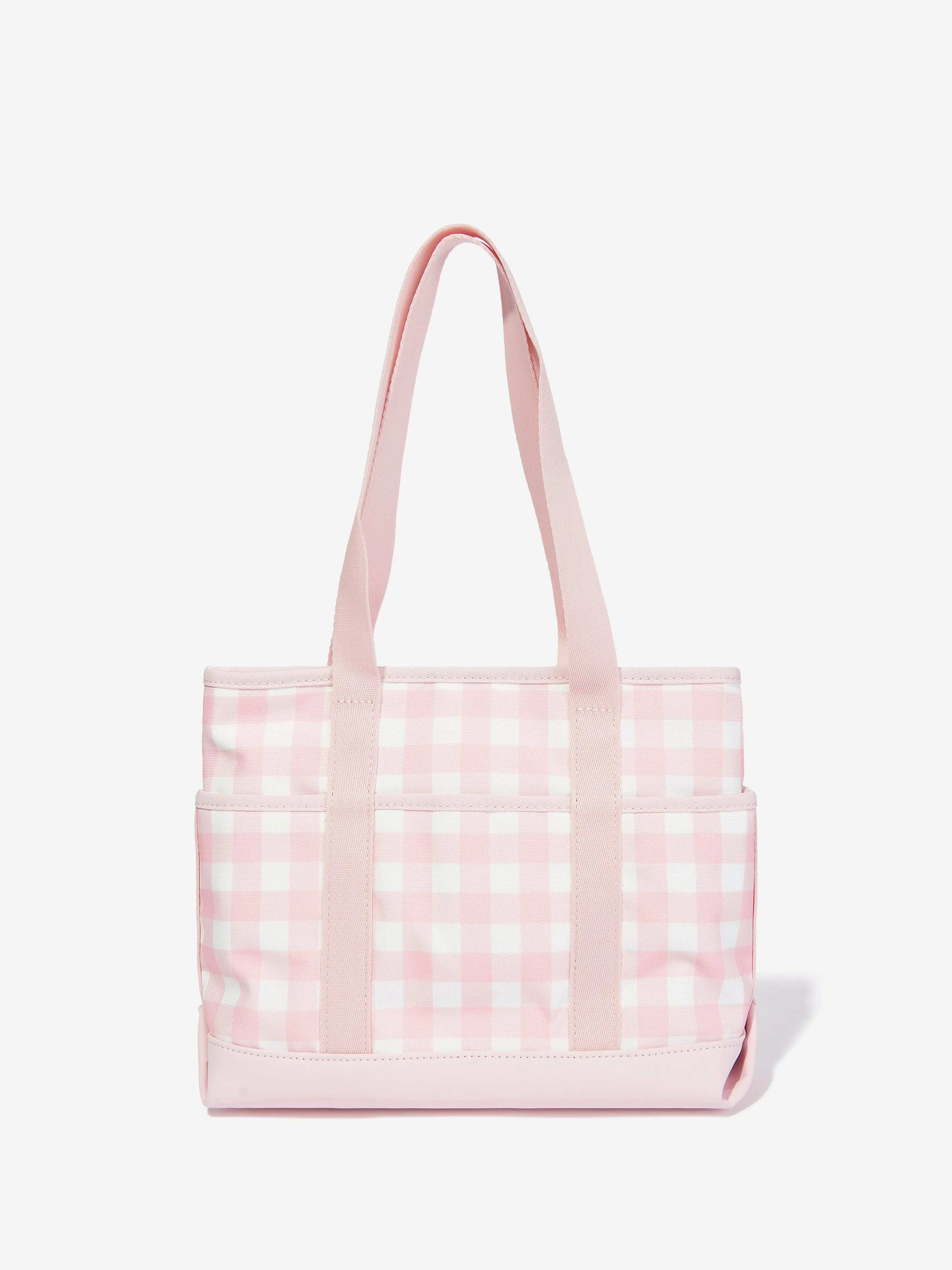 Tommy Hilfiger Girls Prep And Sport Gingham Tote Bag in Pink