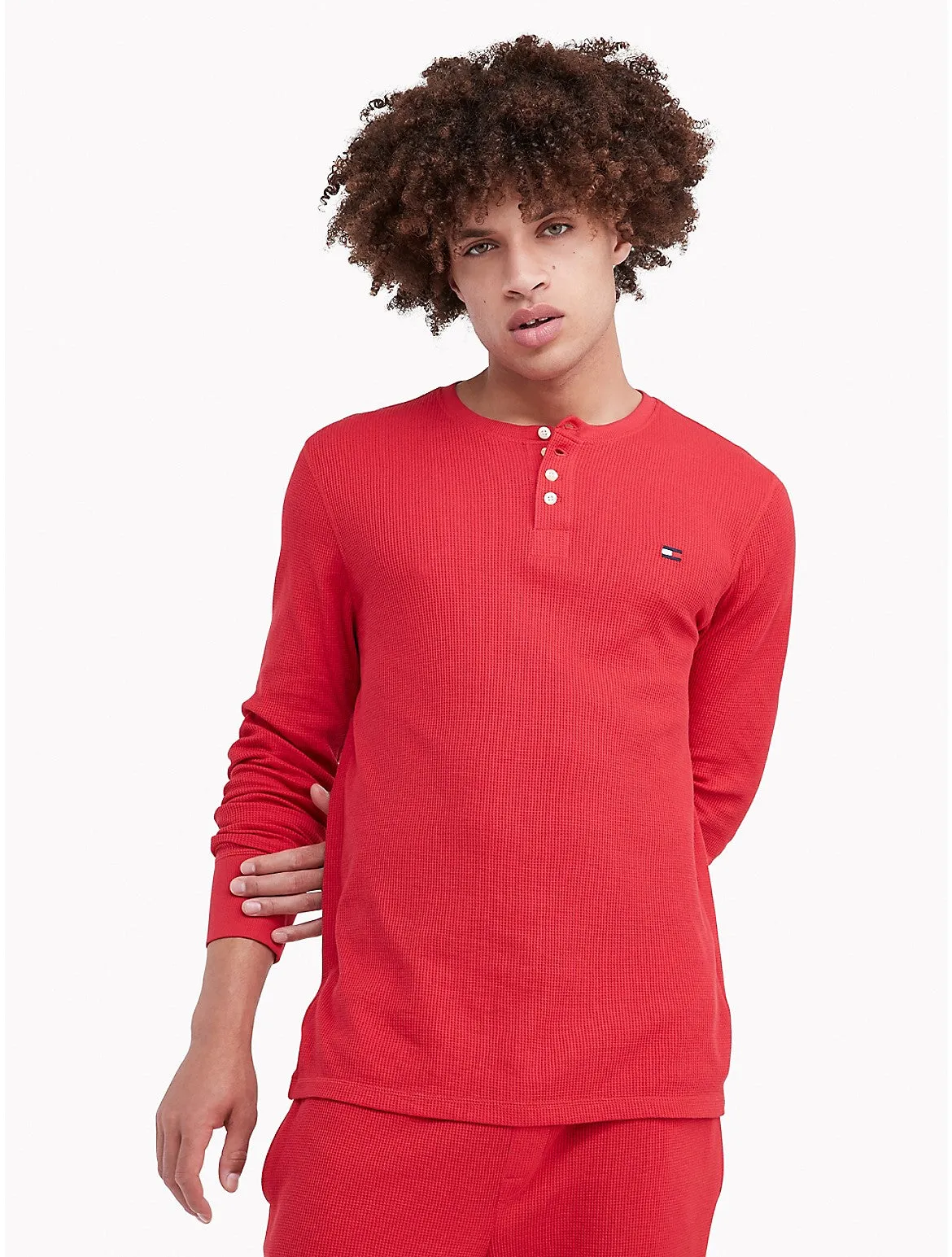 Tommy Hilfiger Men's Thermal Sleep Henley