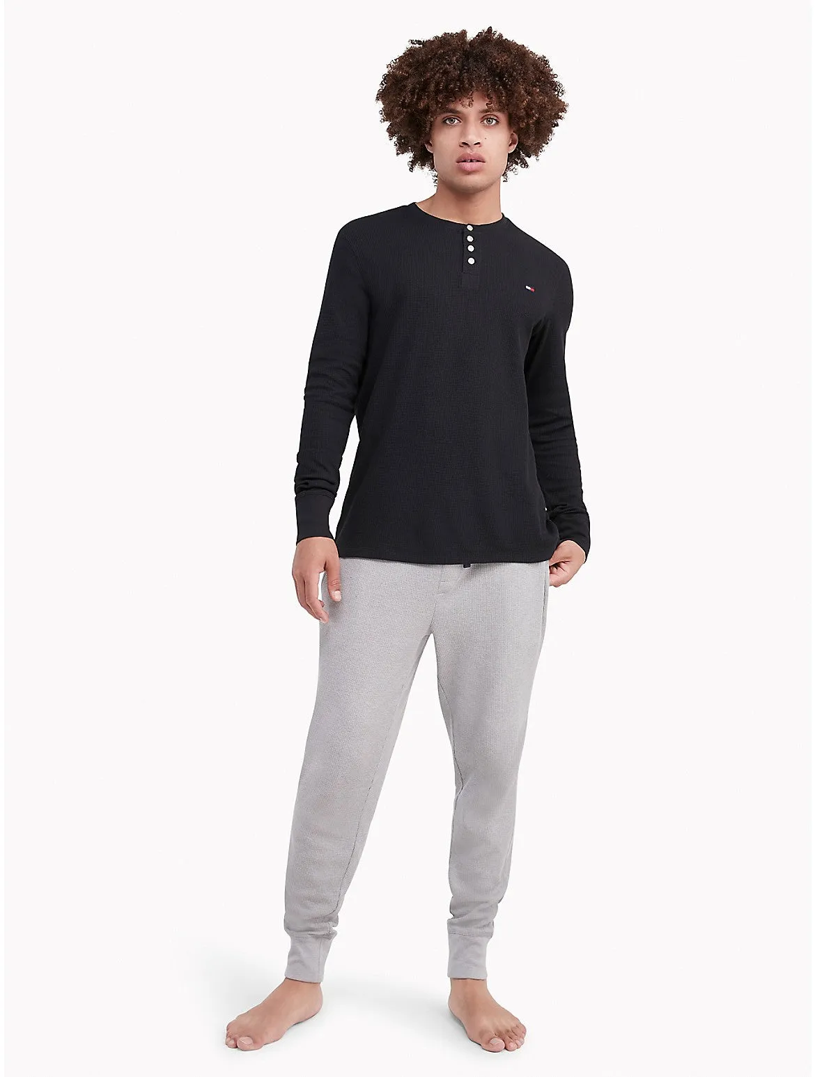 Tommy Hilfiger Men's Thermal Sleep Henley
