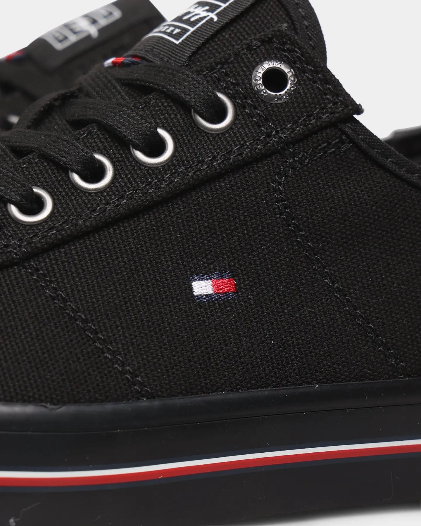 Tommy Jeans Corporate Canvas Vulcanised Black