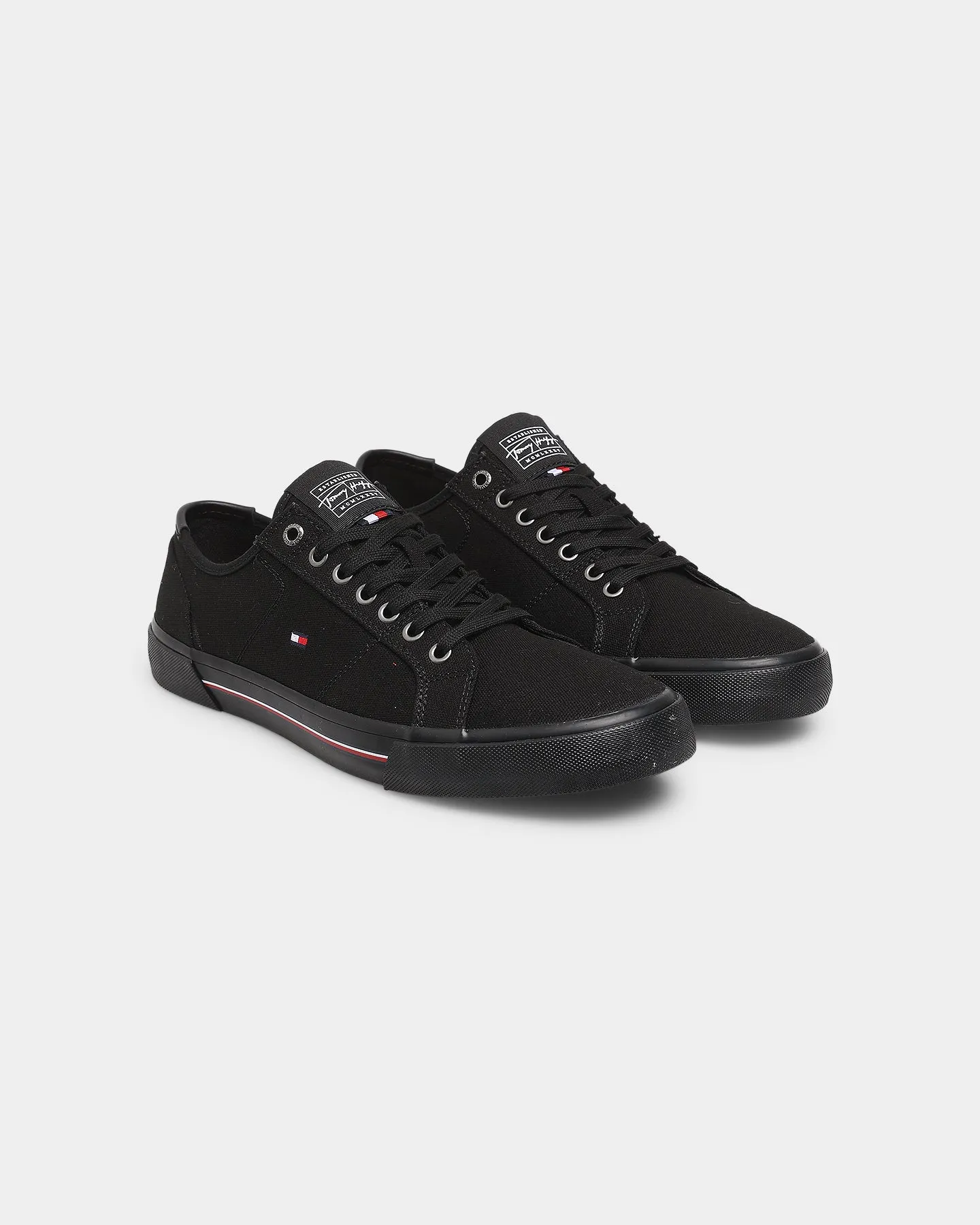 Tommy Jeans Corporate Canvas Vulcanised Black