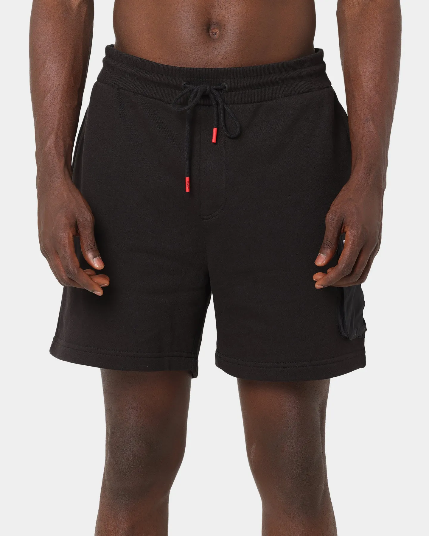Tommy Jeans Fabric Mix Cargo Shorts Black