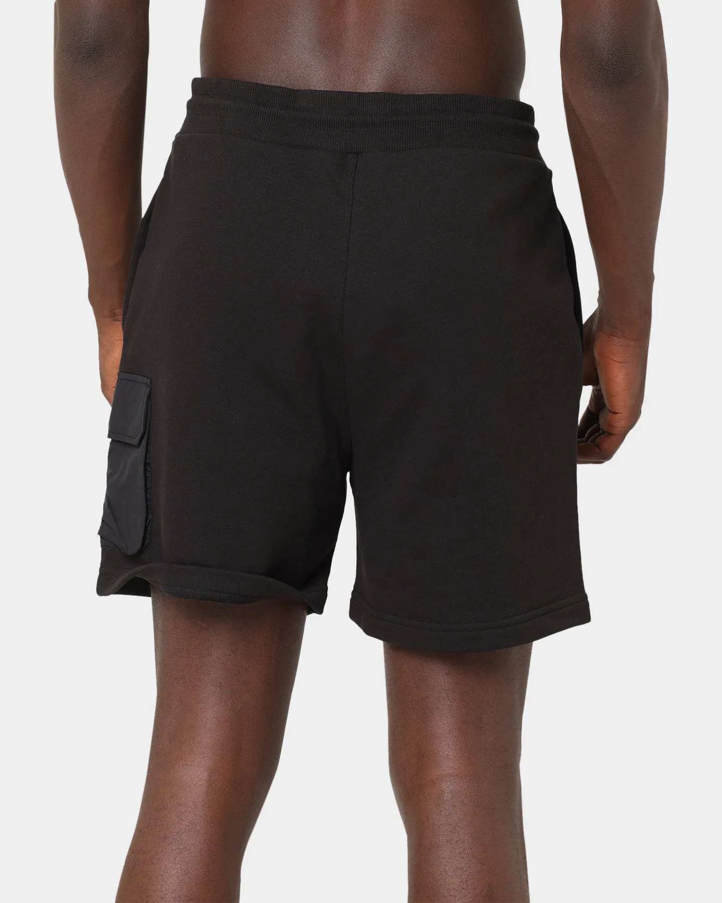 Tommy Jeans Fabric Mix Cargo Shorts Black