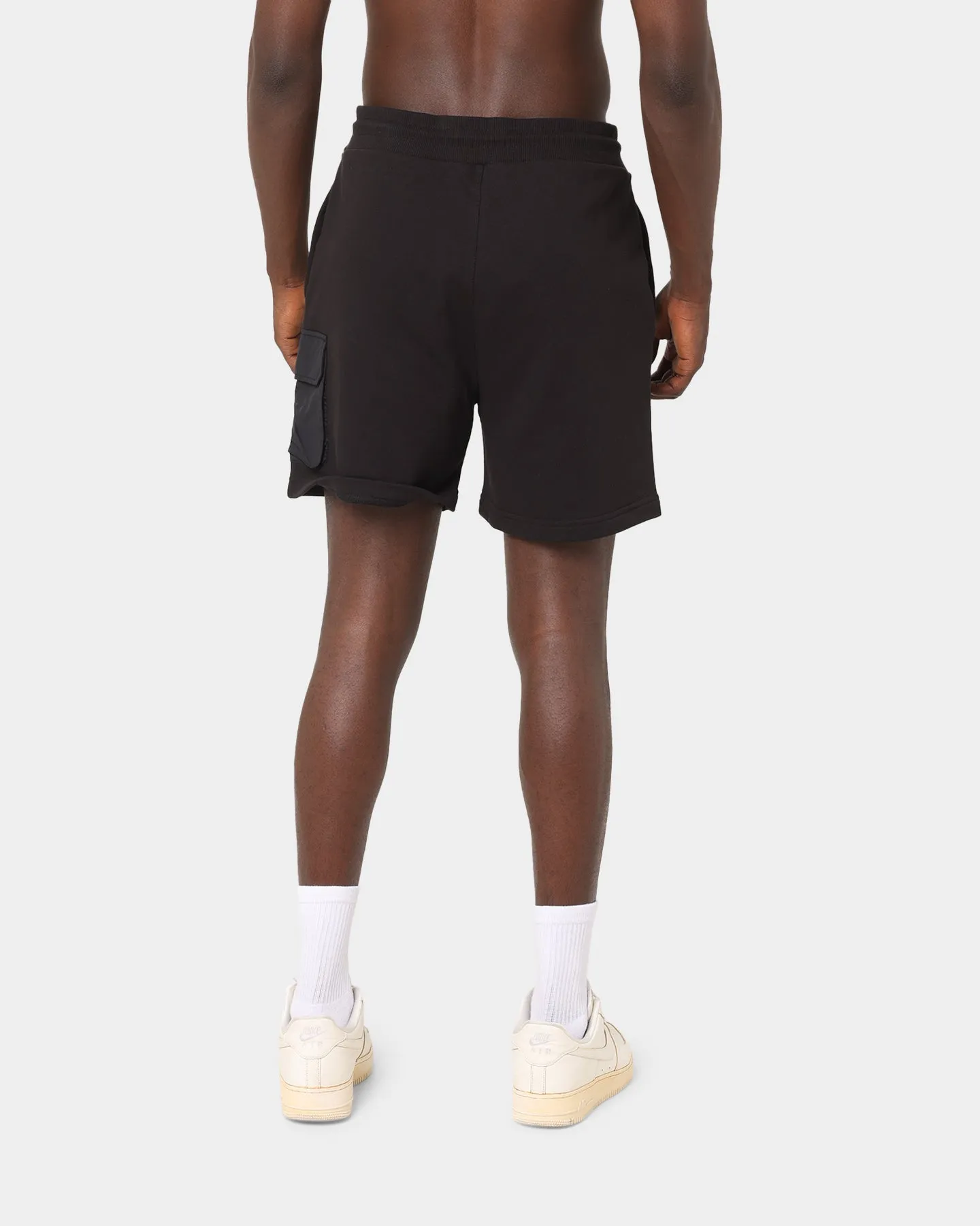 Tommy Jeans Fabric Mix Cargo Shorts Black