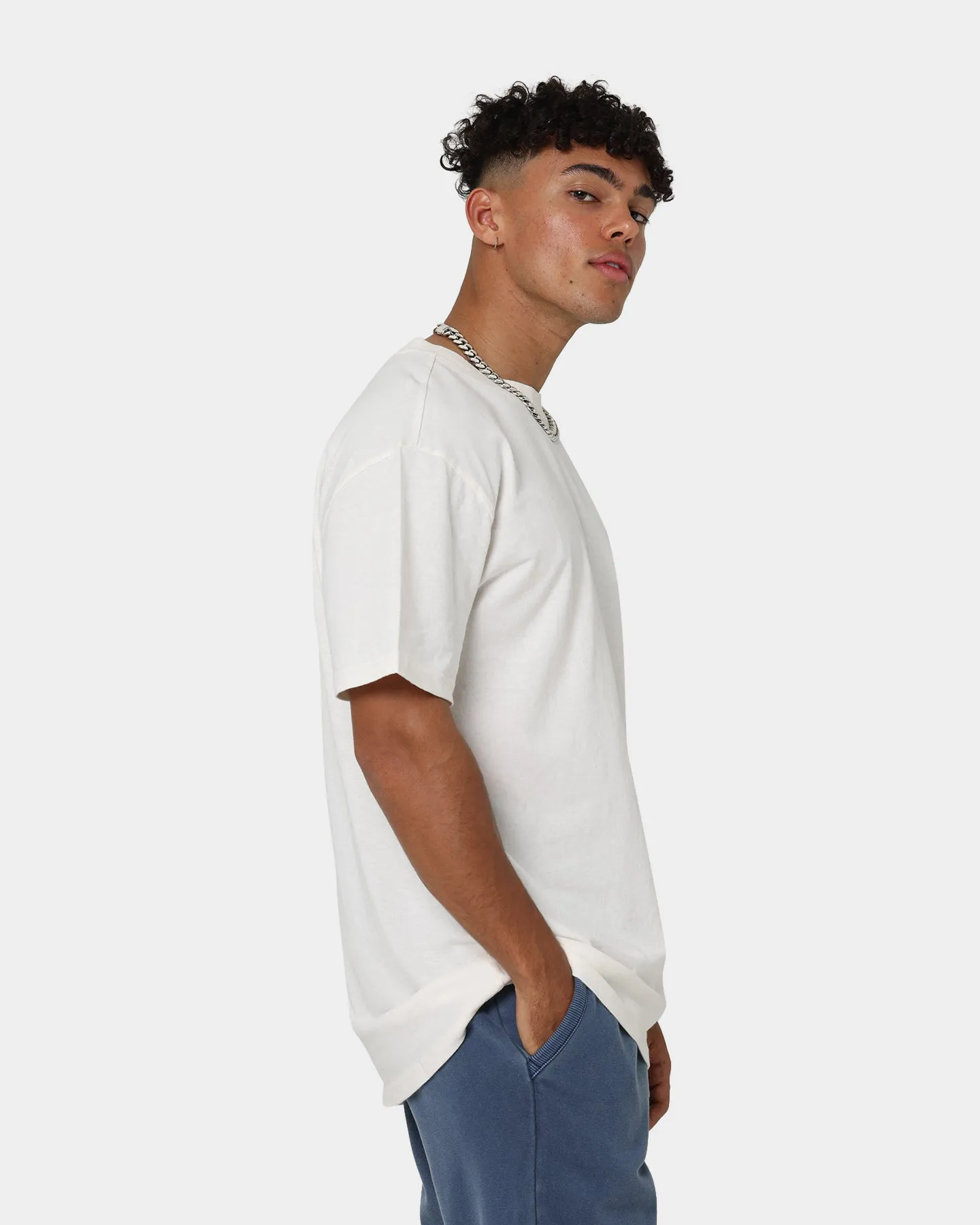 Tommy Jeans Timeless Box T-Shirt Ancient White