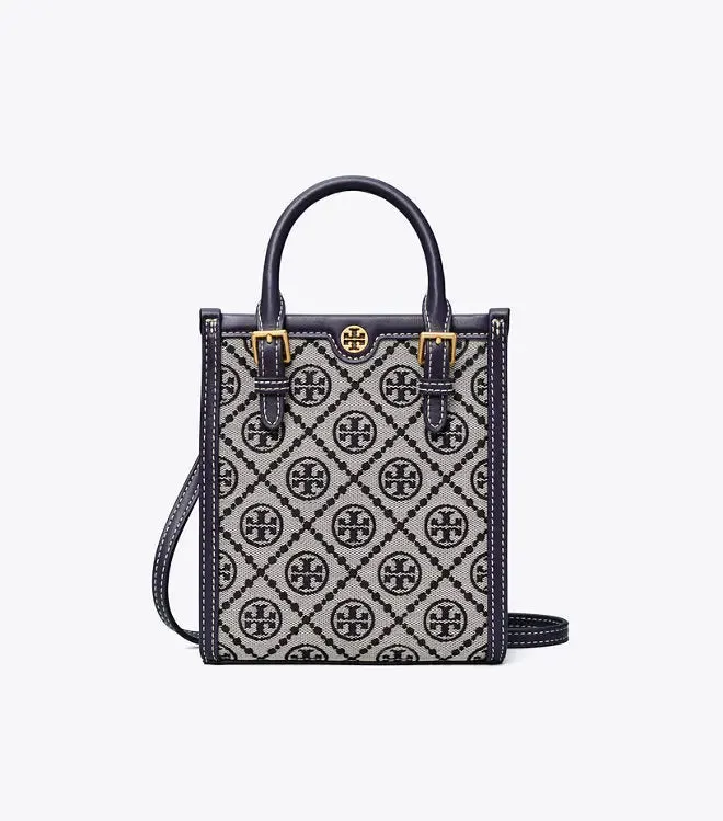 Tory Burch Monogram Mini Tote Bag 4484
