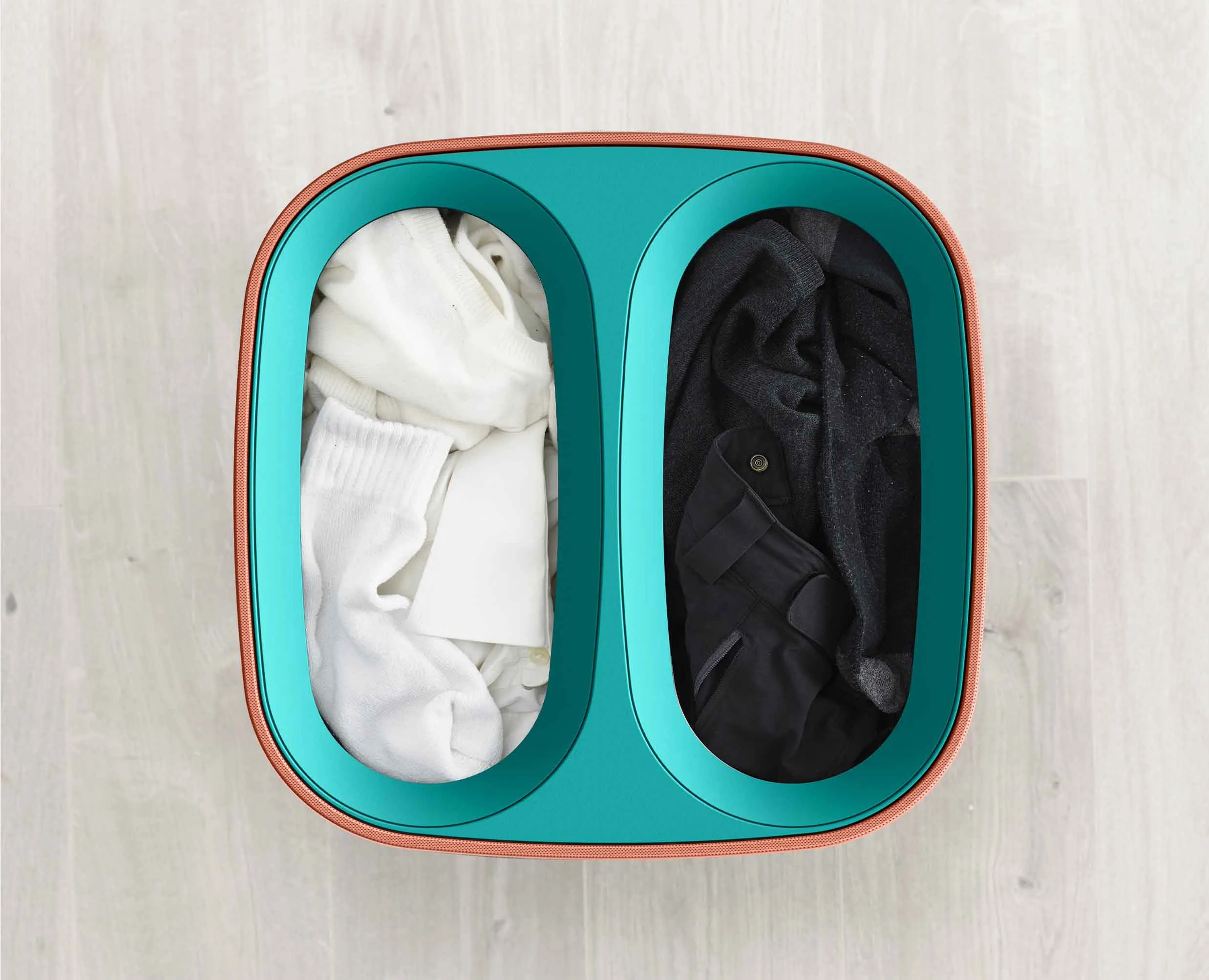 Tota Pop 60L Coral Laundry Separation Basket