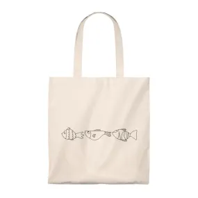 Tote Vintage Bag Fish