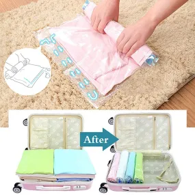 Travel Compression Bags - No Vacuum Necessary!