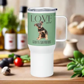 Travel mug, German Shepherd