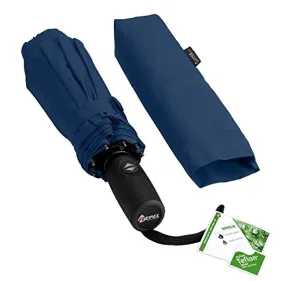 Travel Umbrella with Teflon Coating (Navy Blue) - Golf Umbrella