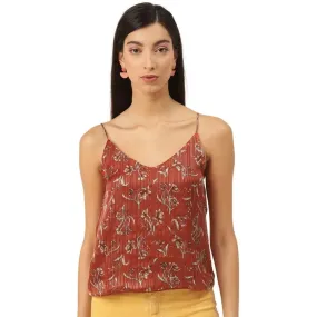 Trendarrest Women's Floral Crop Tops