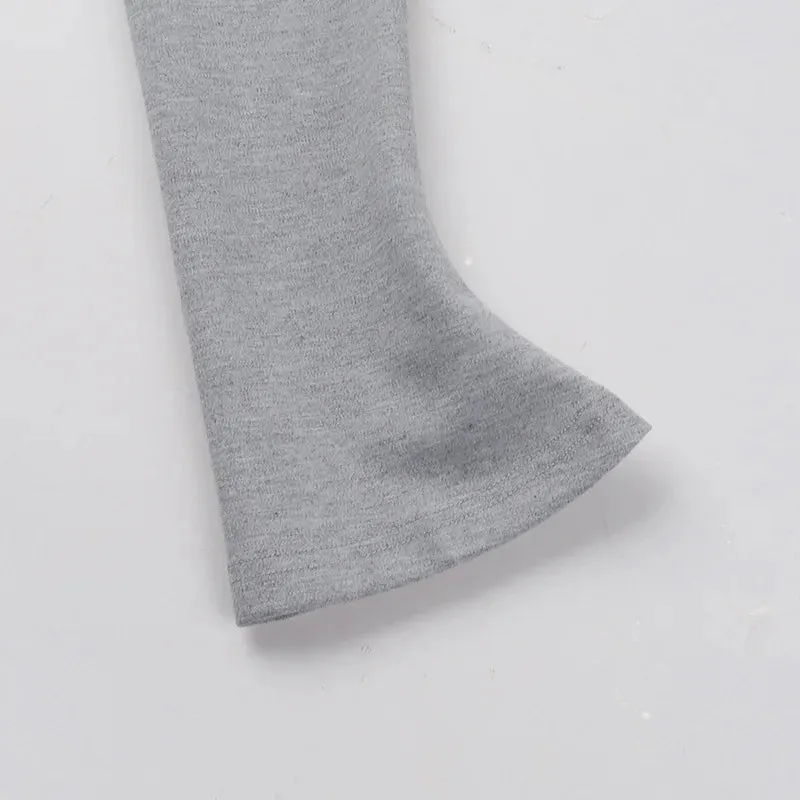 Trendy High Waist Gray Mini Dress for Style Icons