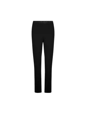 Tressage Graphic Pants In Black - Antigel