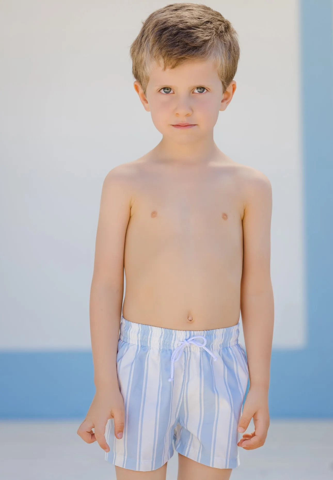 Treville Light Blue Boys Trunks