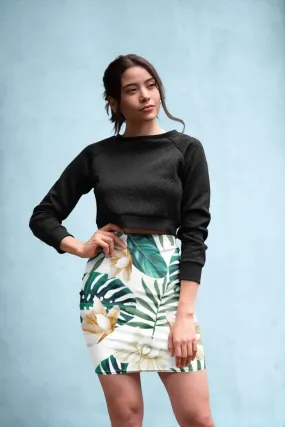 TROPICAL Pencil Skirt