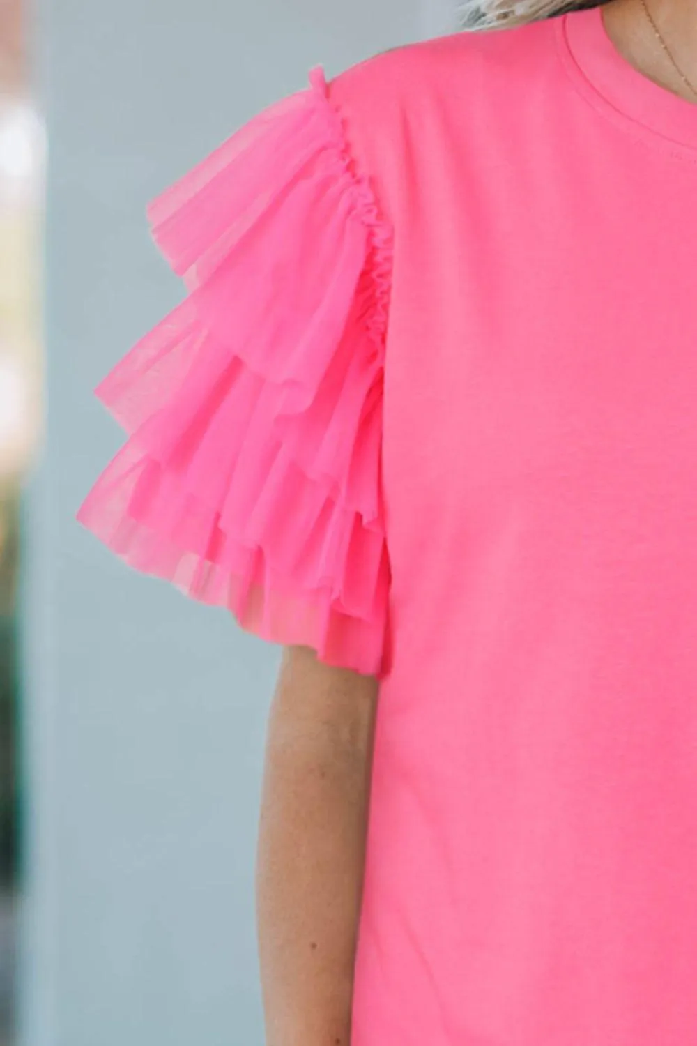 Tutu Twirl Sleeve Tee