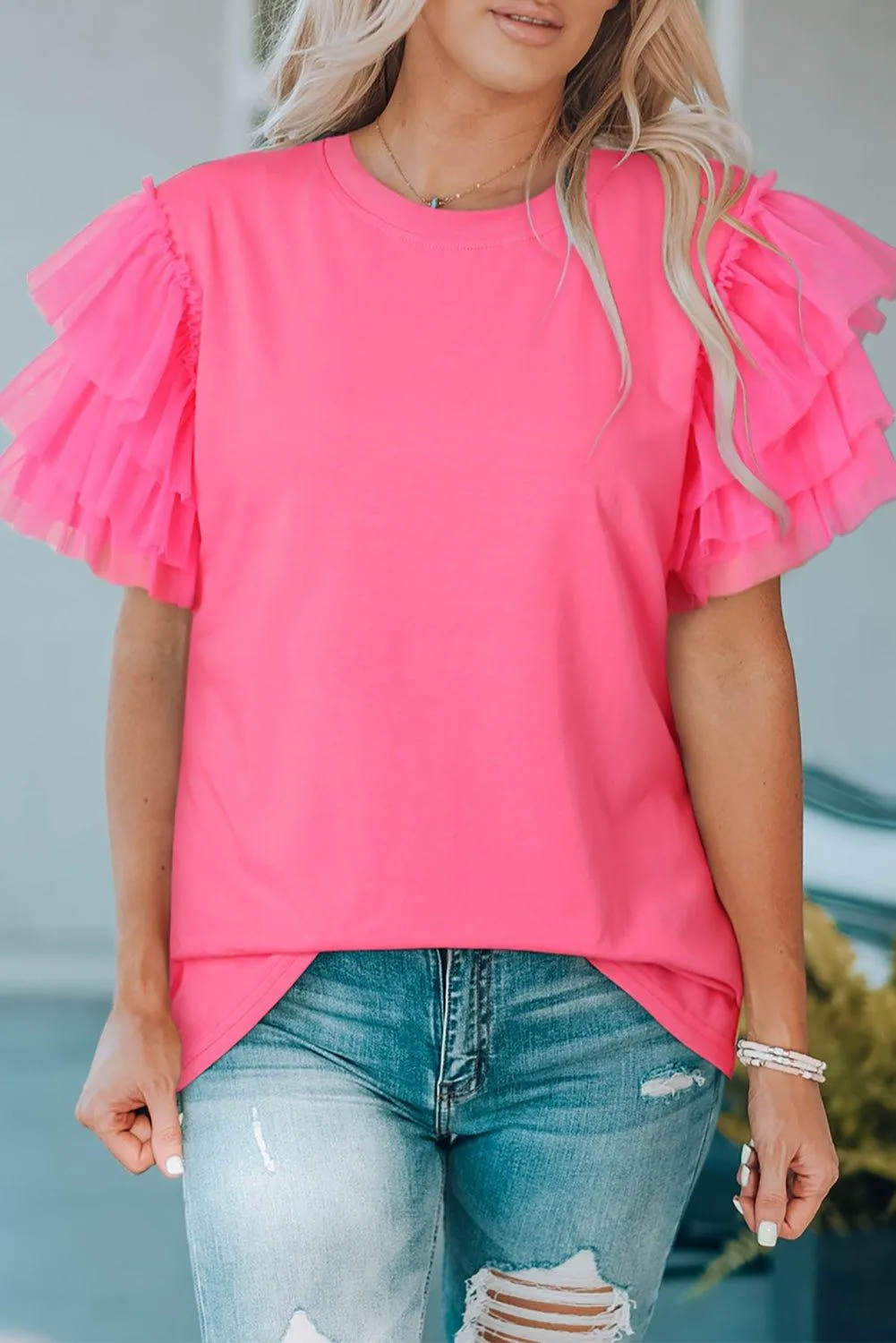 Tutu Twirl Sleeve Tee