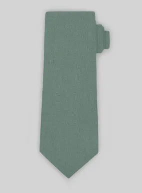 Tweed Tie - Naples Muted Green