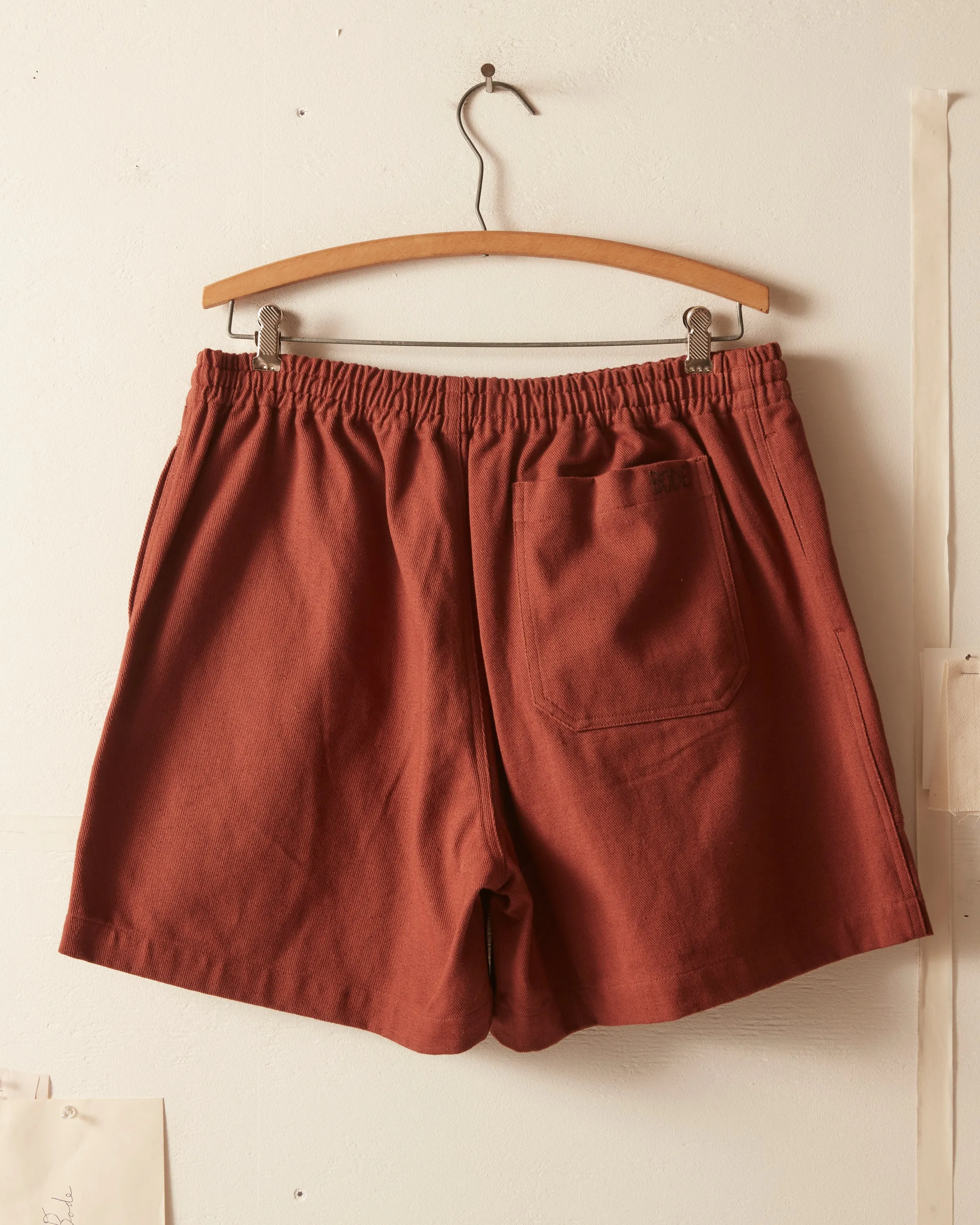 Twill Rugby Short - Cinnamon