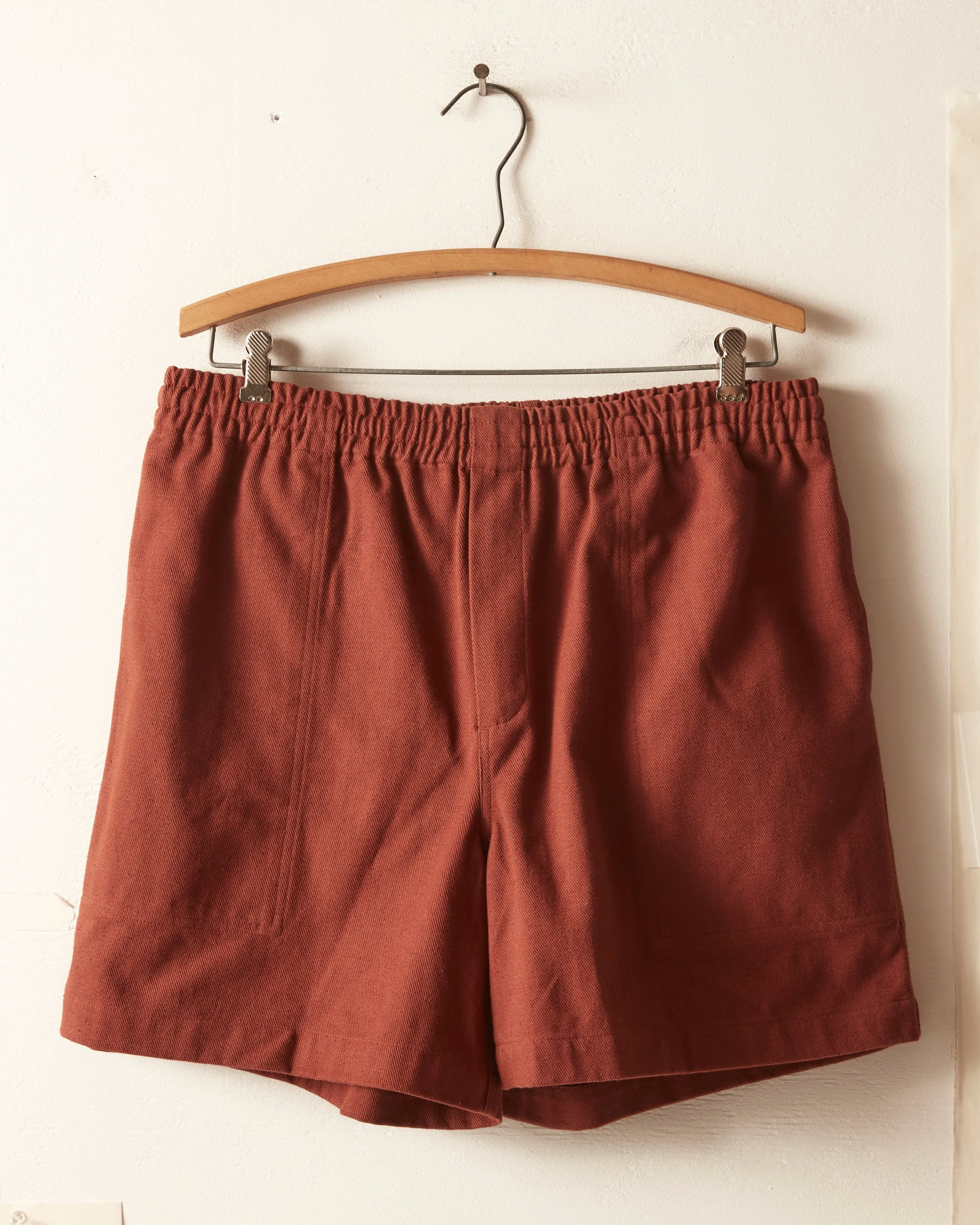 Twill Rugby Short - Cinnamon