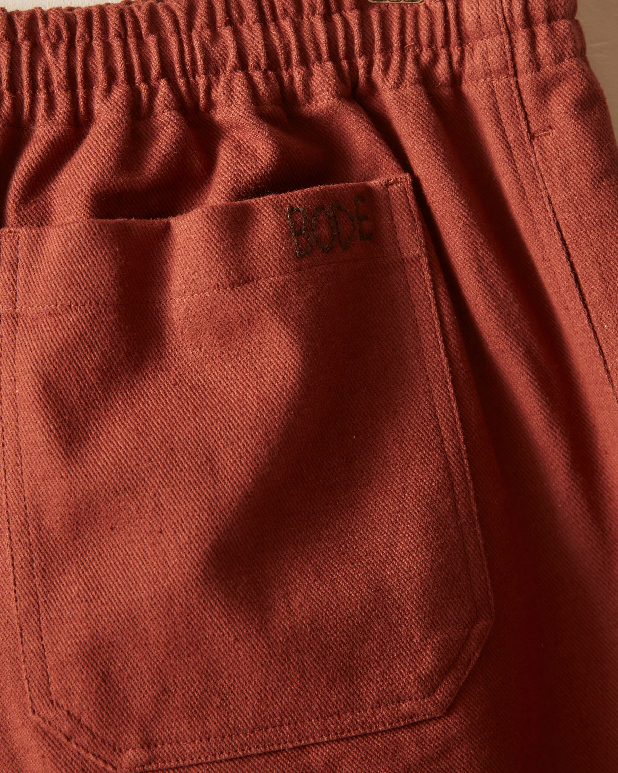 Twill Rugby Short - Cinnamon