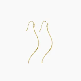 Twisted Bar Earrings