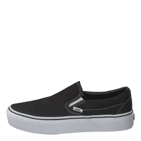 Ua Classic Slip-on Platform Black