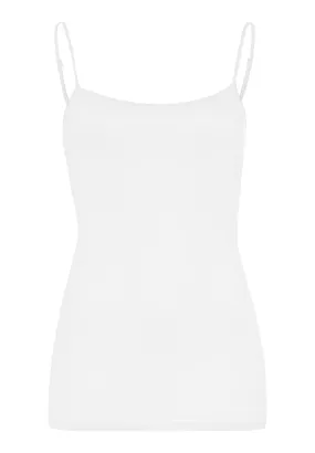 Ultralight Round Neck Cotton Camisole | White 71820-101