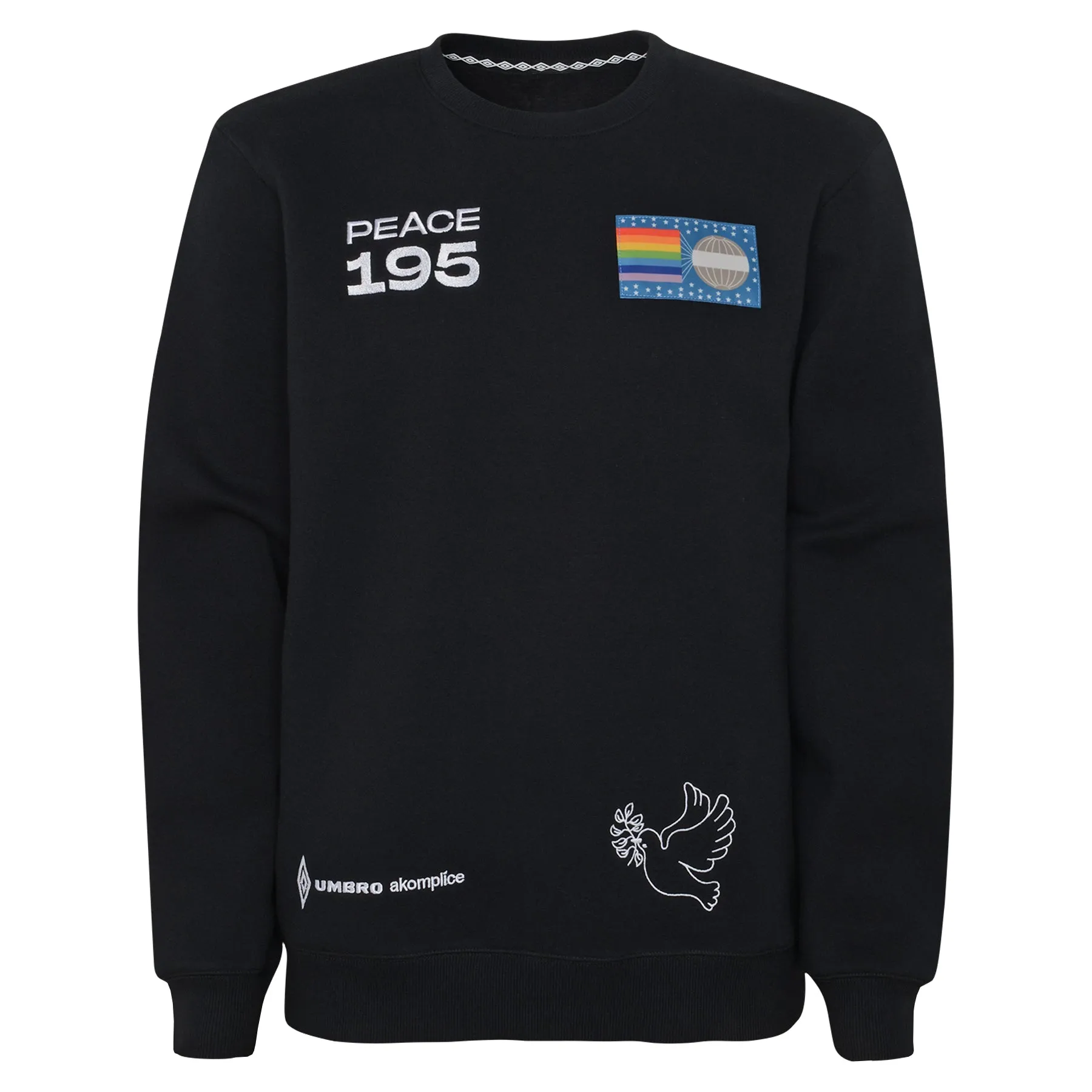 UMBRO x AKOMPLICE MENS 195 FLEECE CREWNECK