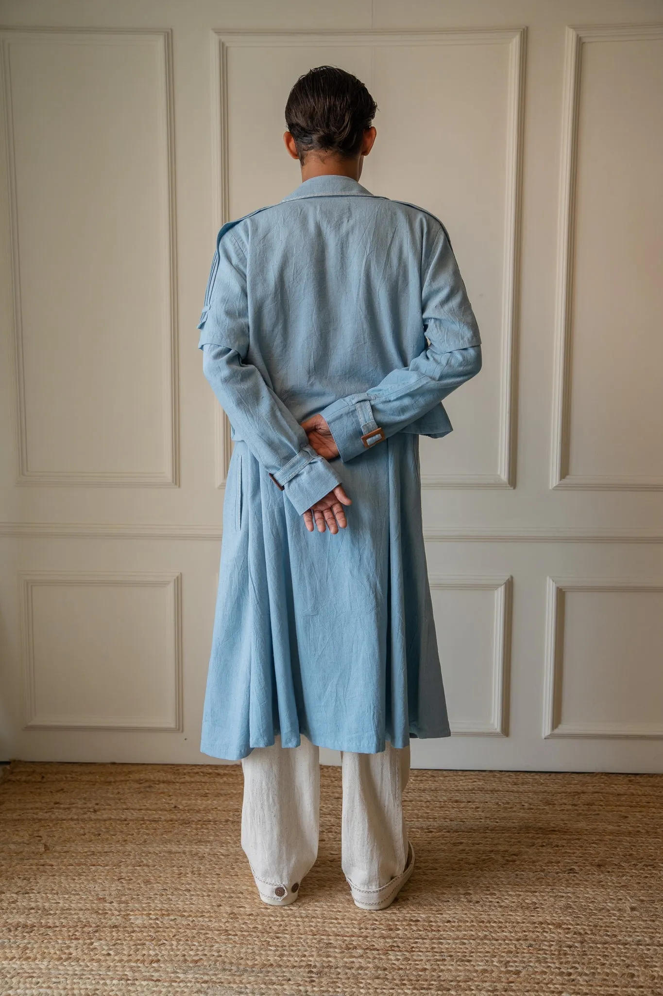 Unisex Deconstructed Trench