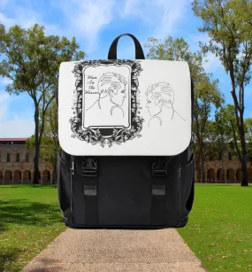 Unisex "Man In The Mirror" Casual Shoulder Backpack. Shoulder Backpack. School. Unisex. School Apparel. Everyday Use. Fashion Backpack