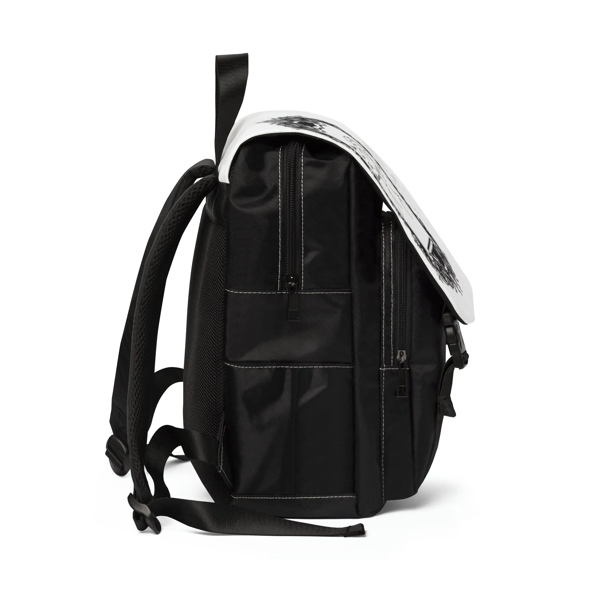 Unisex "Man In The Mirror" Casual Shoulder Backpack. Shoulder Backpack. School. Unisex. School Apparel. Everyday Use. Fashion Backpack