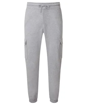 Unisex TriDri® cargo recycled joggers | Heather Grey