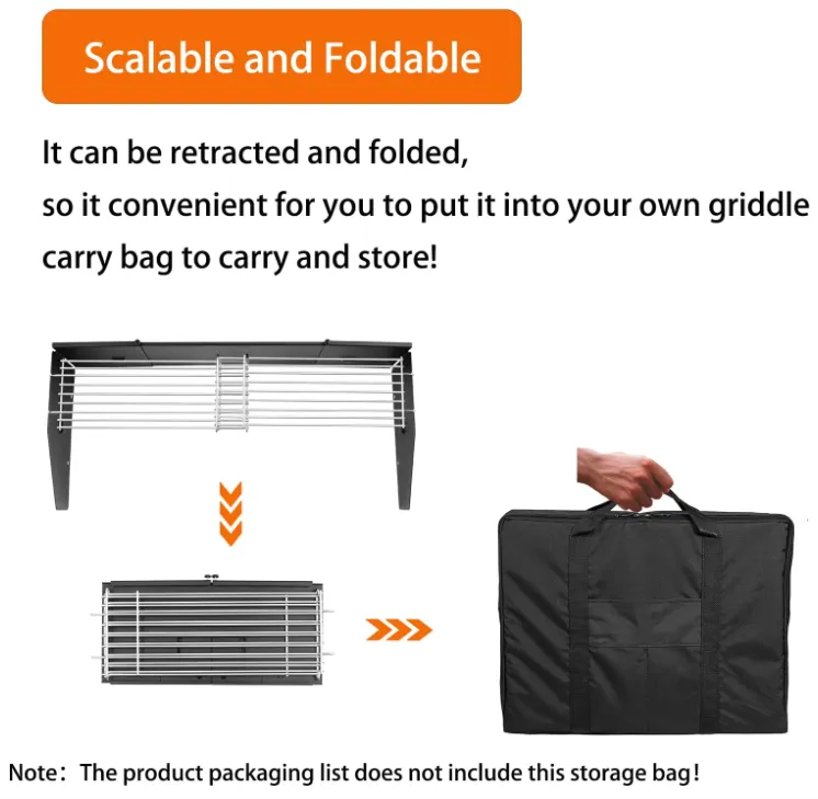 Universal Wind Screen Guard and Griddle Warming Rack Set for 22" to 28" Griddle Without Hood, Blackstone 22", 28", Other Griddle with Rear Grease